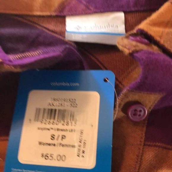 NWT Columbia small shirt - Picture 2 of 2